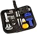 Watch Repair Kit, Professional 13 in 1 Watch Battery Replacement Tool Link Remover Set with Case for Repairing Quartz Mechanical Wrist Watch