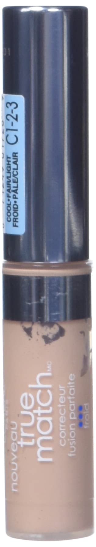 L'Oreal True Match Concealer, Fair/Light Cool [C1-2-3], 0.17 oz