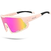 OULAIQI Cycling Glasses Baseball Sunglasses for Men Women UV400 Protection for Running Softball Volleyball Sports Sunglasses