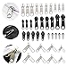YaHoGa 148 PCS Zipper Repair Kit Zipper Replacement for Bags, Jackets, Tents, Luggage, Sleeping Bag, with Plier and Pulls