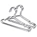 ECROCY 20 Pack Baby Size Stainless Steel Clothes Hangers 3mm Thickness Gage (11.8 inch)
