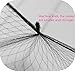 Pack of 20pcs Hair Nets Invisible Elastic Edge Mesh Fancy Look Hair (Black)
