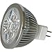 LED MR16 Spotlight 12V 4W (340 Lumen - 50 Watt Equivalent) 3200K Warm 45 Degree Beam Angle