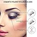 Dual Magnetic Eyelashes, 0.2MM Ultra Thin Magnet Eyelashes 3D Fiber Reusable without Glue for Natural Look, Perfect Size For All Women Eyes (2 pairs / 8 pieces)