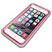 iPhone 6 / iPhone 6S Case - Poetic [Revolution Series] Apple iPhone 6 inch Case - [Heavy Duty] [Dual Layer] Complete Protection Hybrid Case with Built-In Screen Protector for Apple iPhone 6 (2014)/iPhone 6S (2015) Pink/Gray (3 Year Manufacturer Warranty From Poetic)