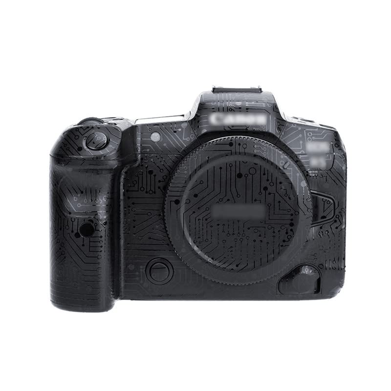 JJC Anti-scratch Protection Sticker Compatible with Canon EOS R7 Mirrorless Camera, Non-slip Camera body Skin Cover Film (Circuit Board Pattern)