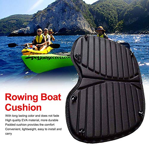 haptern Gel Kayak Seat Cushion Gel Seat Pad Portable Seat Cushion for Kayaks Outdoor Watersports Recreation,Thicken Soft Cushion Pad Fitting