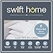 Swift Home Queen Ultra-Soft Brushed Microfiber 6-Piece Bed Sheet Sets, Extremely Durable - Easy Fit - Wrinkle Resistant - (Includes 2 Bonus Pillowcases), Queen, Grey