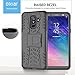 Olixar Samsung Galaxy A6 Plus 2018 Protective Case - Tough Armor Cover - Heavy Duty ArmourDillo - with Reinforced Kickstand - Wireless Charging Compatible - Black
