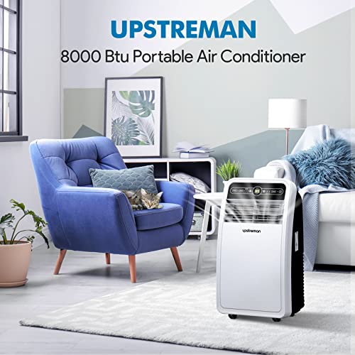 Upstreman UAK04C Portable Air Conditioner, 8000 BTU for Rooms up to 200