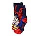 Superman Toddler 6 pk Crew Socks (3T/4T, Superman Whap!)