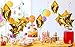 Treasures Gifted Gold Star Balloons - Gold Mylar Star Balloons - Gold Star Foil Balloons - Gold Star Mylar Balloons (Globos Estrellas) - 18 Inch Star Balloons - 6 Pack Foil Star Balloons, Gold