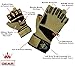 Crown Gear Weightlifting Gloves for Crossfit Workout Training - Fitness Gym Bodybuilding Gloves for Men or Women - Best for Heavy Weight Lifting Exercise Integrated Full Wrist Support Wraps (M)