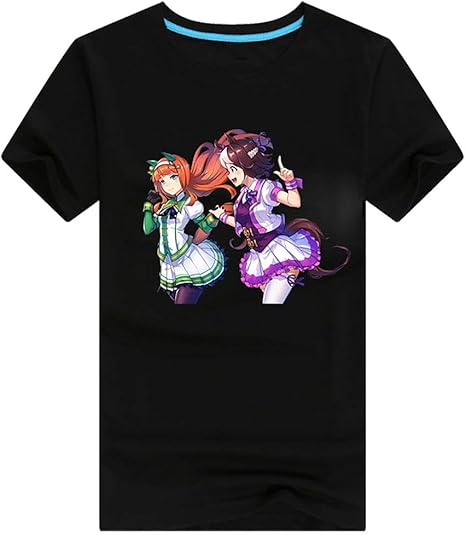 Amazon Jks サイレンススズカ コスプレ シャツ スペシャルウィーク Tシャツ うまよん Shirt 夏用 コットン 男女 ハロウィン クリスマス イベンド 変装 仮装 学生 プレゼント 祭りxxl コスプレ 仮装 通販