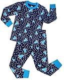 Boys Rocket Pajamas Children Christmas Sleepwear Pants Set Size 6 Years