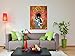 ICC Jimi Hendrix Guitar Poster Wall Hanging Trippy Tapestries 30 x 40 Inches Jimmie Hendrix Classic Rock legend Music Tapestry Jimmy Bohemian Decoration Psychedelic Hippie Large Vintage Decor Brown