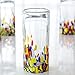 Novica Colorful Handblown Glass Highball Cocktail (Set of 6)