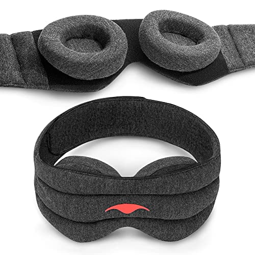 Manta Sleep 100 Blackout Weighted Eye Mask Zero Eye Pressure