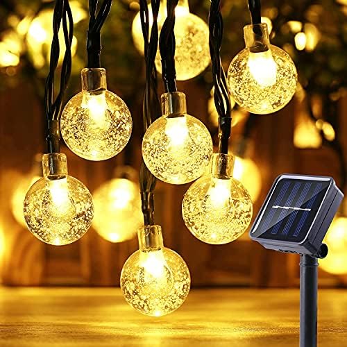Sworway Waterproof Solar String 40 LED Lights (19.8ft, Warm White