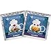 Teabloom 2 Tea Flowers (Blueberry + Acai Berry) – Hand-Tied Flowering Tea – Each Tea Blossom Can Be Steeped Multiple Times (2-Pack)