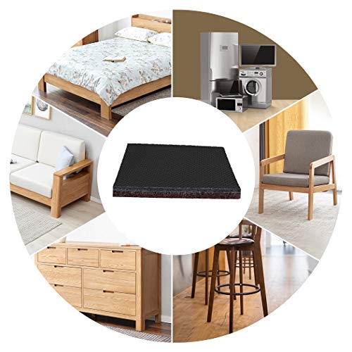 Ezprotekt 1 Pack Large 123/5" x 71/2" Furniture Grippers,Non Slip Furniture Pads, Self