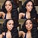 ISEE Hair 8A Peruvian Remy Virgin Hair Body Wave Human Hair with 13x4 Frontal Peruvian Body Wave Hair Lace Frontal Closure with Bundles(202224+18frontal, Natural Black Color)