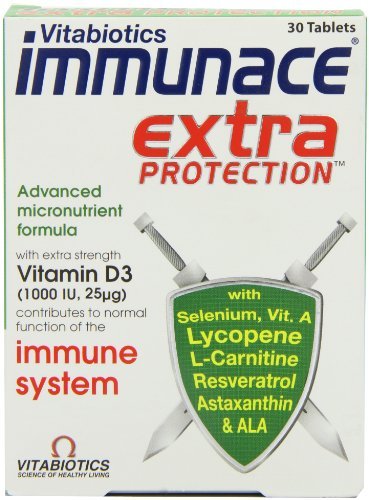 Vitabiotics Immunace Extra Protection Tablets 30 Tablets By Immunace Buy Online In Angola At Angola Desertcart Com Productid