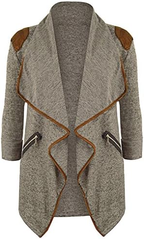 Womens Clothing Spring Womens Plus Size Knitted Casual Long Sleeve Tops Cardigan Jacket Outwear