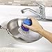 Kitchenaid Soap Dispensing Palm Brush, Ocean Blue