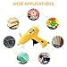 Hot Glue Gun with LED Lights,60/100W Full Size Dual Power High Temp Heavy Duty Melt Glue Gun Kit with 10 Pcs Premium Glue Sticks(0.43''x 8