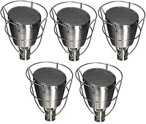 Searzall Torch Attachment, Small, Stainless (5-(Pack))
