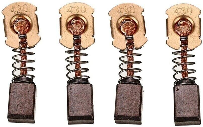 4 Carbon Brushes Compatible with Makita 18V LXT Angle Grinder BHR200 DHR200 844D DGA452 DGA452Z