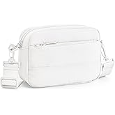 Gitus Crossbody Bags for Women Small Puffy Shoulder Handbag Travel Cross Body Purse with RFID Blocking Cards Slot