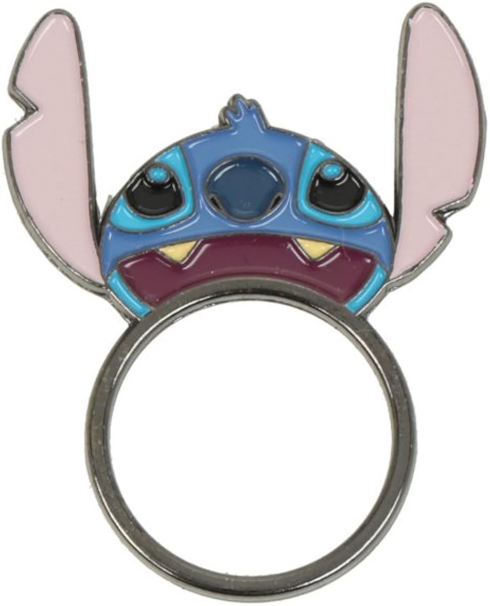 Disney Lilo & Stitch Flat Enamel Ring Jewelry