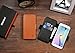 Galaxy S6 Edge Case, S6 Edge Wallet Case, SHIELDON Genuine S6 Edge Leather Case [Flip] Slim Magnetic Protective Case with Card Holder & Stand for Samsung Galaxy S6 Edge - Brown