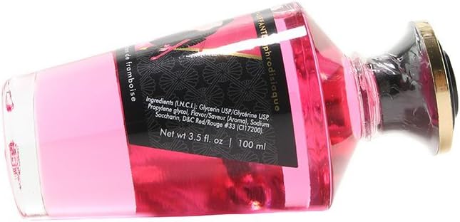 Shunga Raspberry Emotion Aphrodisiac Heating Oil, Light Pink, 100 count (Pack of 1) - Image 3