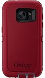 Rugged Protection OtterBox DEFENDER SERIES Case for Samsung Galaxy S7 (Fits Galaxy S7 Only) - Bulk Packaging - (FLAME RED/WHETSTONE BLUE)