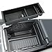 Oceson Center Console Armrest Insert Organizer ABS Tray Pallet Storage Box Container with USB Hole for Ford F150 2015 2016 2017 2018 2019 2020 primary