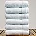 Chakir Turkish Linens Turkish Cotton and Bamboo Rayon Hand Towel (Set of 6) - White