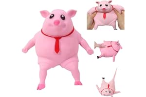 The Cute Pink Wet Pig is A Multi-Functional Stress-Relieving Toy Suitable for Adults Over 15 Years Old to Play with 9cmx9cm 1