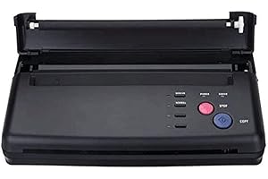 YILONG Tattoo Transfer Stencil Printer Machine with 10 Thermal Tattoo Kit Copier Printer Tattoo Transfer Stencil Paper Tattoo Stencil Printer Machine for Tattoos Supply