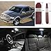 Partsam White Interior LED Light Package Kit Replacement Bulbs with Pry Bar Tool Compatible with Dodge Ram 1500 2500 3500 2009-2015 (7 Pieces)