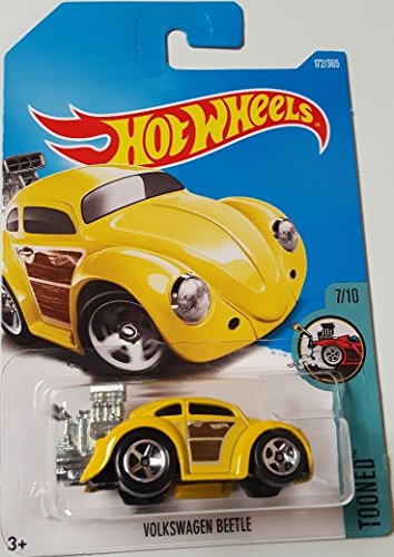 Hot Wheels 2017 Tooned Volkswagen Beetle 172/365, Yellow