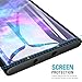 TOZO for Samsung Galaxy Note 10 Case PC + TPU Clear Hard Back Panel Hybrid PC+TPU Protect Cover Shock Absorption Back-Transparent Bumper for Samsung Galaxy Note 10 (Matte Black)
