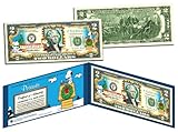 PEANUTS *Charlie Brown & Snoopy* CHRISTMAS Legal Tender U.S. $2 Bill *LICENSED*