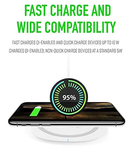 Wireless Charger for Motorola Moto G7 Play, Qi Certified, Wireless