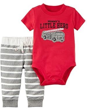 Baby Boys' 2 Piece Bodysuit and Pants Set