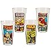 Vandor 26212 Marvel Comics 4 pc 16 oz Glass Set, Multicolor