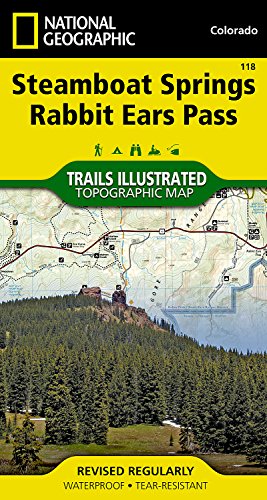 Download Steamboat Springs, Rabbit Ears Pass (National Geographic Trails Illustrated Map)