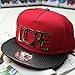 Coromose Fashion Cool Adjustable Snapback Hip-hop Baseball Cap Hat Unisex (Red)